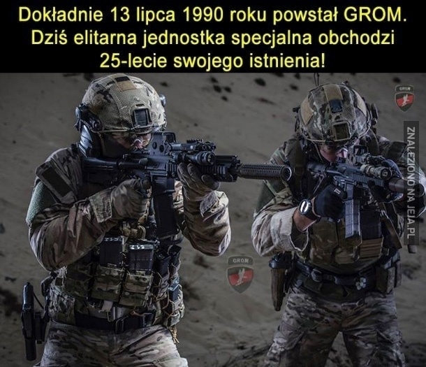 Grom obchodził 25-lecie swojego istnienia