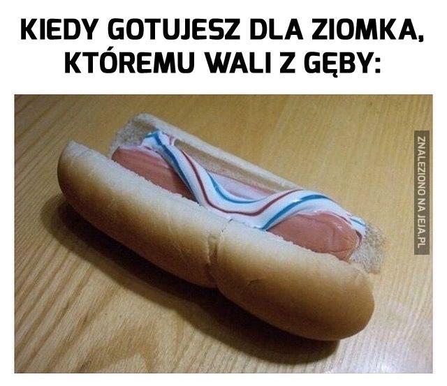 Dwie pieczenie na jednym ogniu