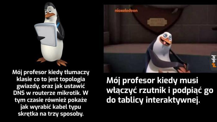Dwa oblicza profesora