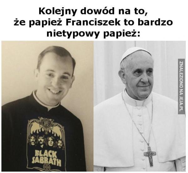 Papież Franciszek kiedyś i dziś