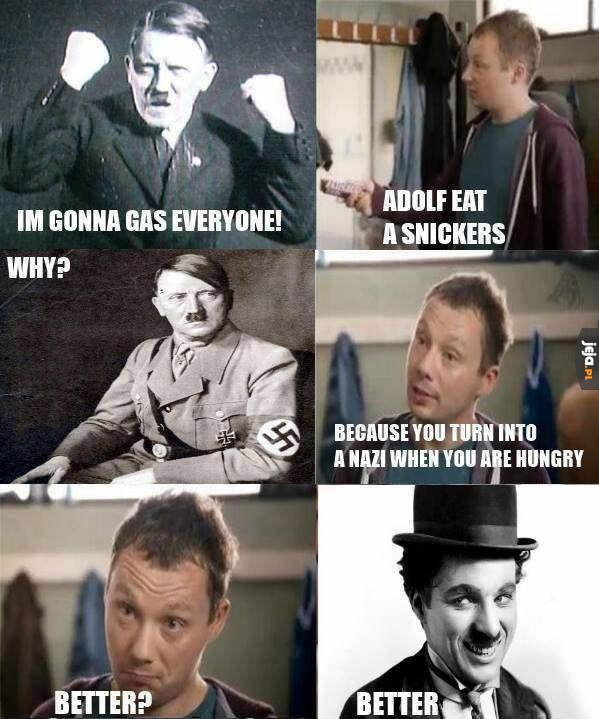 Snickers dla Adolfa