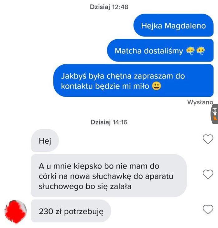 Od razu przechodzi do rzeczy, to lubię
