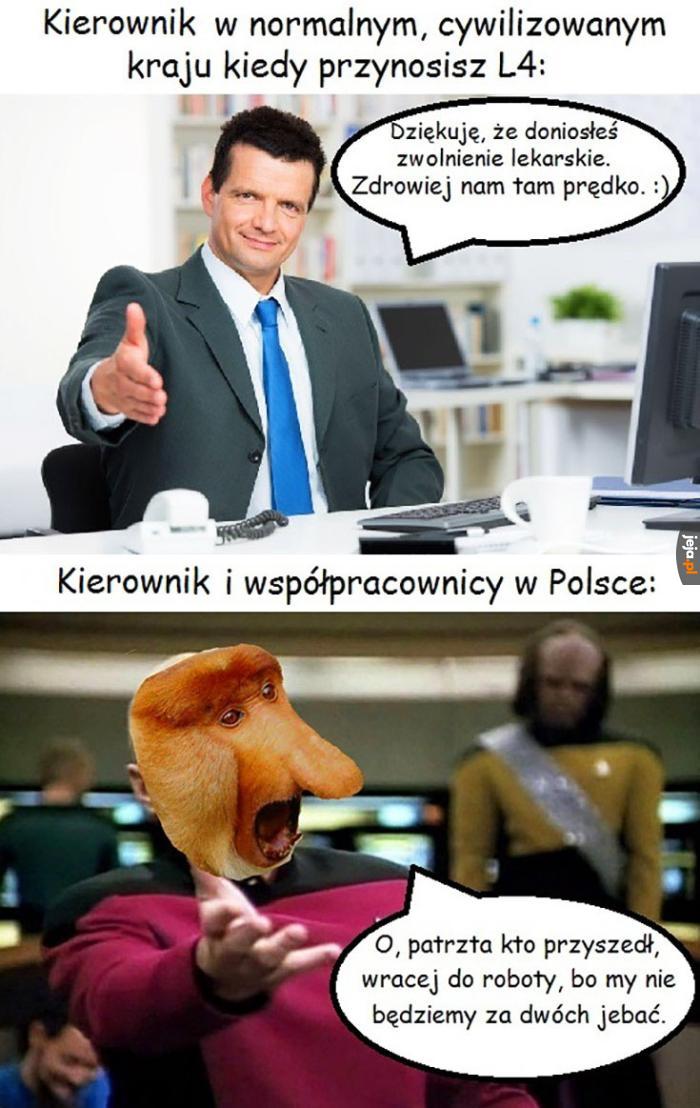 Polska rzeczywistość pracownicza