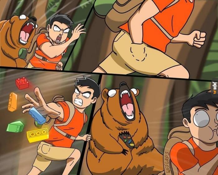 Jak przetrwać atak niedźwiedzia