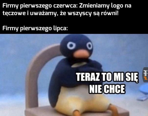 Ewidentnie im się znudziło