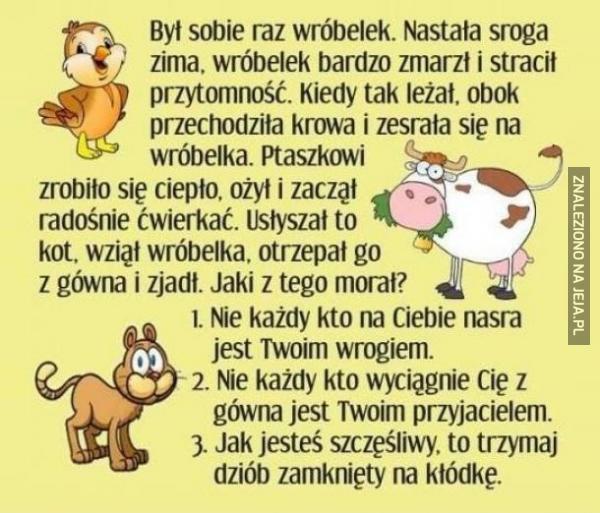 Bajka o wróbelku