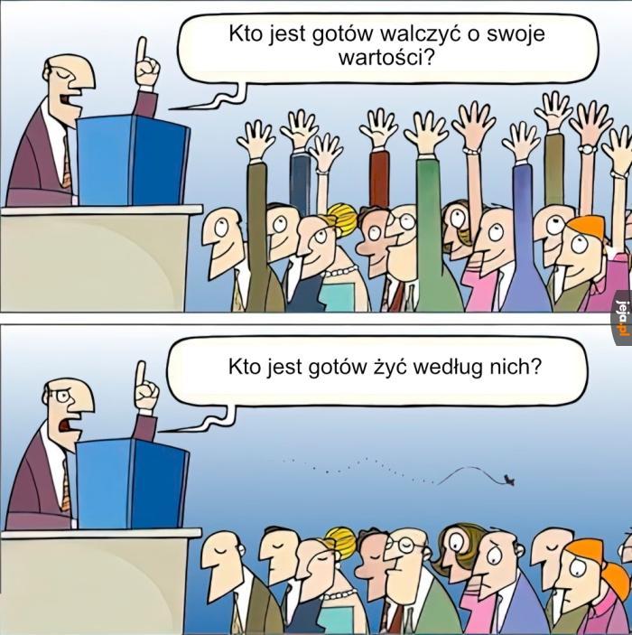 Chcemy tylko pretekstu do bitki