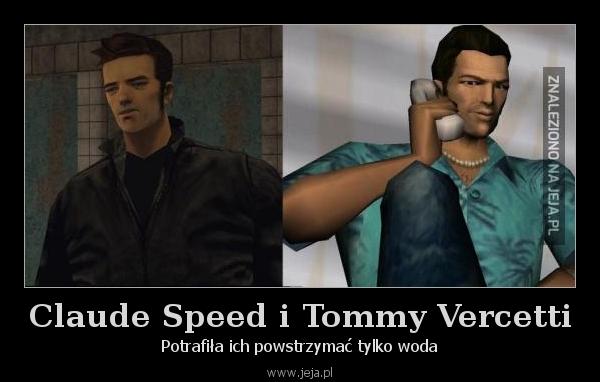 Claude Speed i Tommy Vercetti