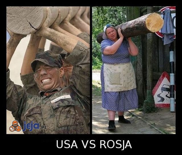 Rosja vs USA - Siła