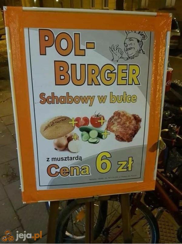 Prawdziwy polski burger