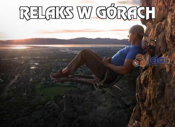 Relaks w górach