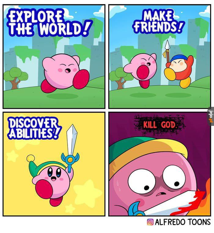 Kirby To najlepsza gra od Nintendo