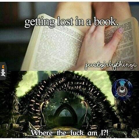 Zgubić się podczas czytania