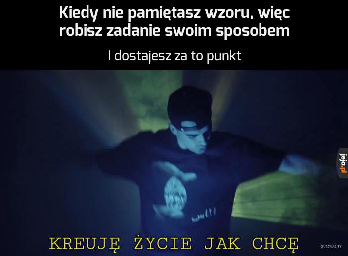 Matematyk ze mnie