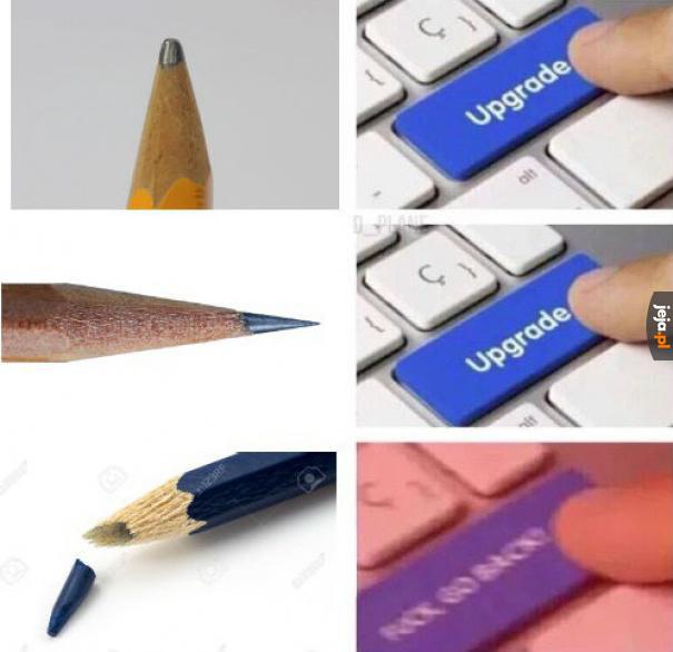 No i nie mam ołówka