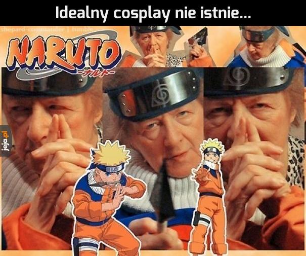 Wygląda jak prawdziwy Naruto!