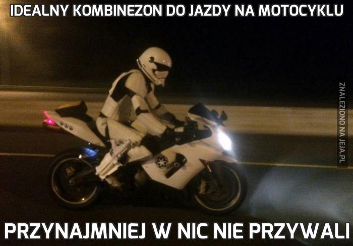 Idealny kombinezon do jazdy na motocyklu