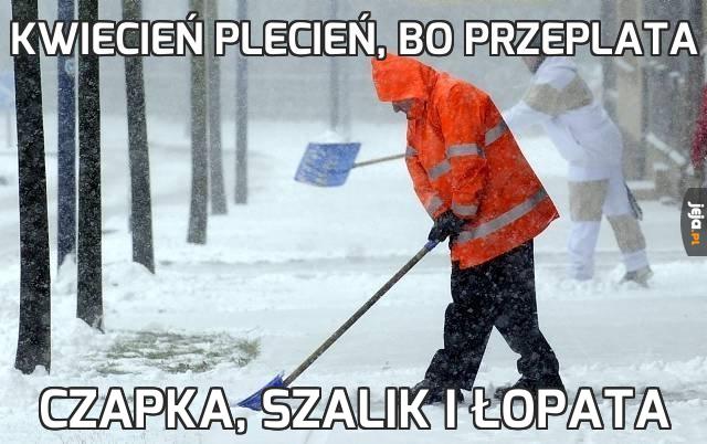 Kwiecień plecień, bo przeplata - Jeja.pl