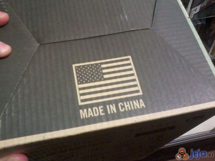 Wyprodukowano w Chinach