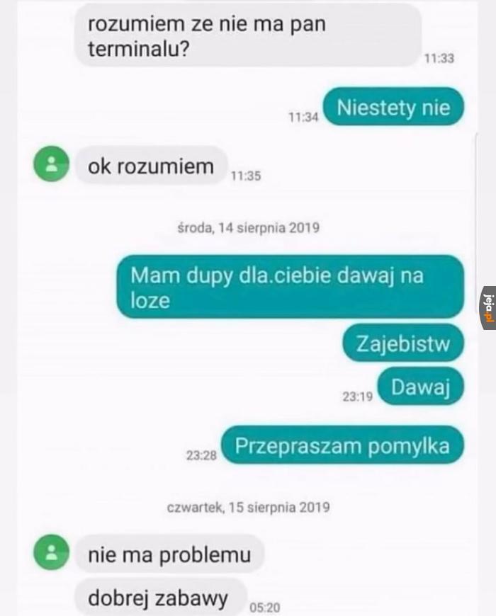 Na tym etapie już wypadało zaprosić