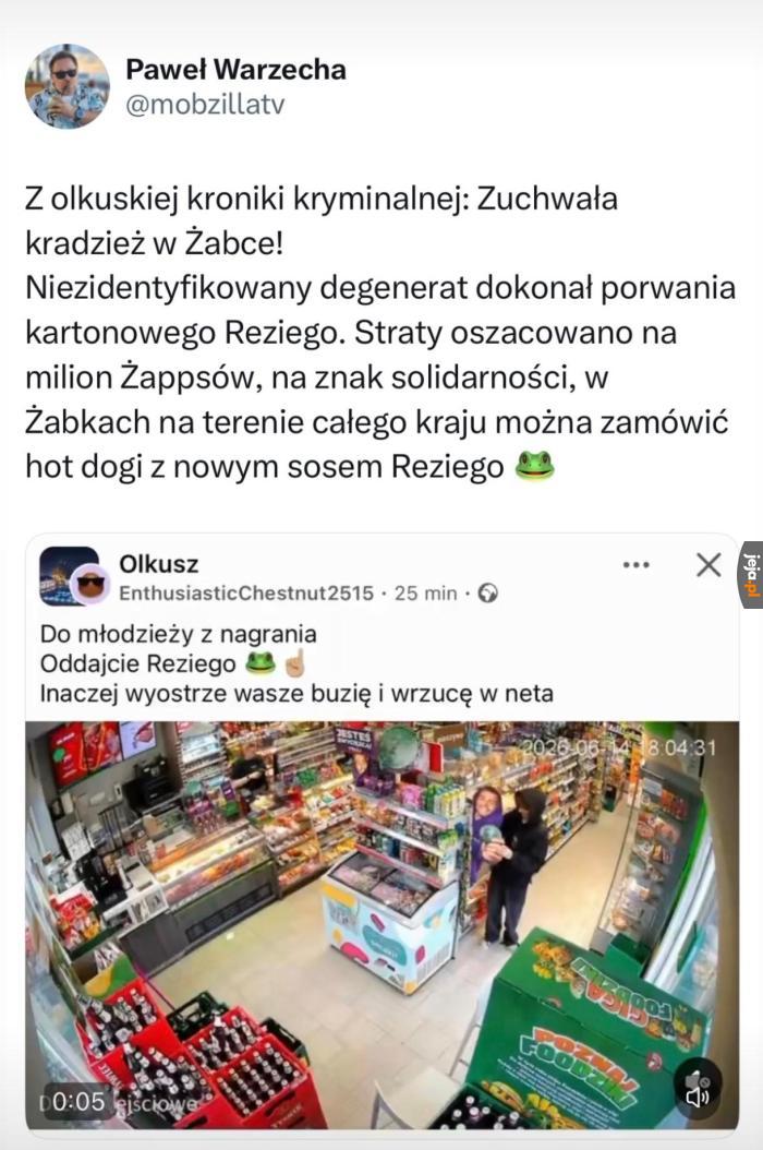 Zuchwały złodziej