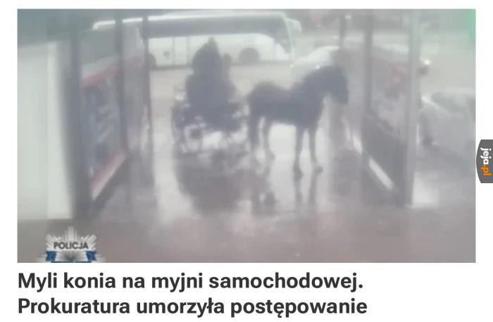 A co, ma brudny chodzić?
