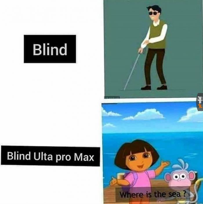 Nikt nie jest bardziej ślepy niż Dora