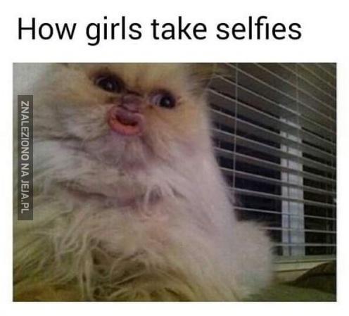 Dziewczyny robiące selfie