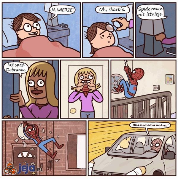 Spiderman nie istnieje