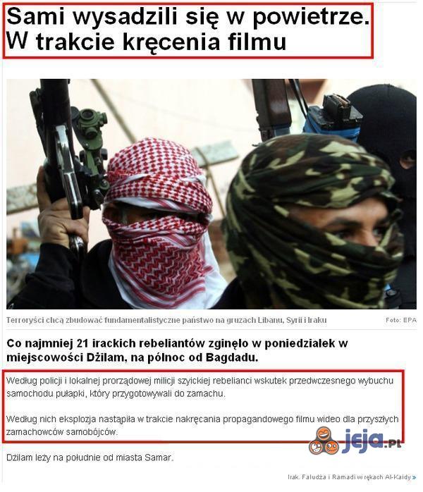 Sami wysadzili się w powietrze