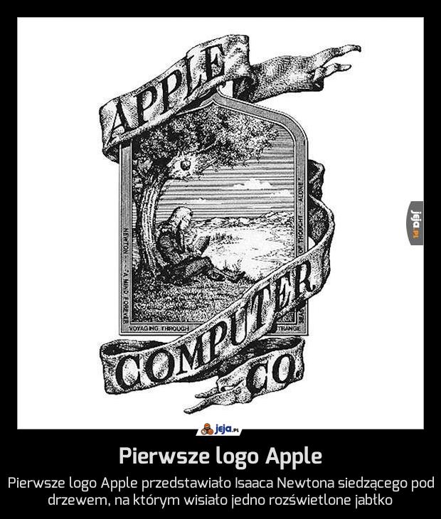 Pierwsze logo Apple