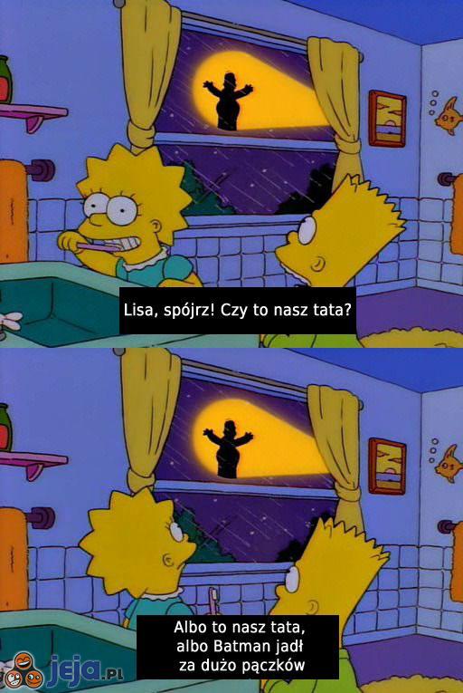 Homer udaje Batmana