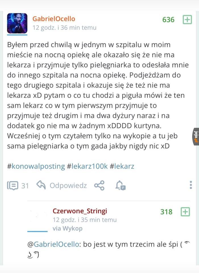 Ładnie się bawią doktorzy