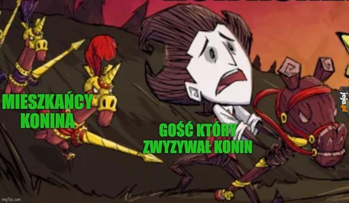 Patatajujemy na niego