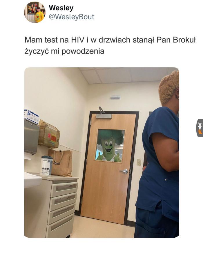 Jednak to nie przez niejedzenie warzyw tu trafiłem