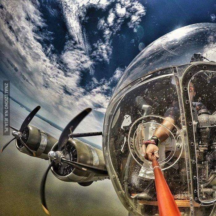 Selfie z B-17