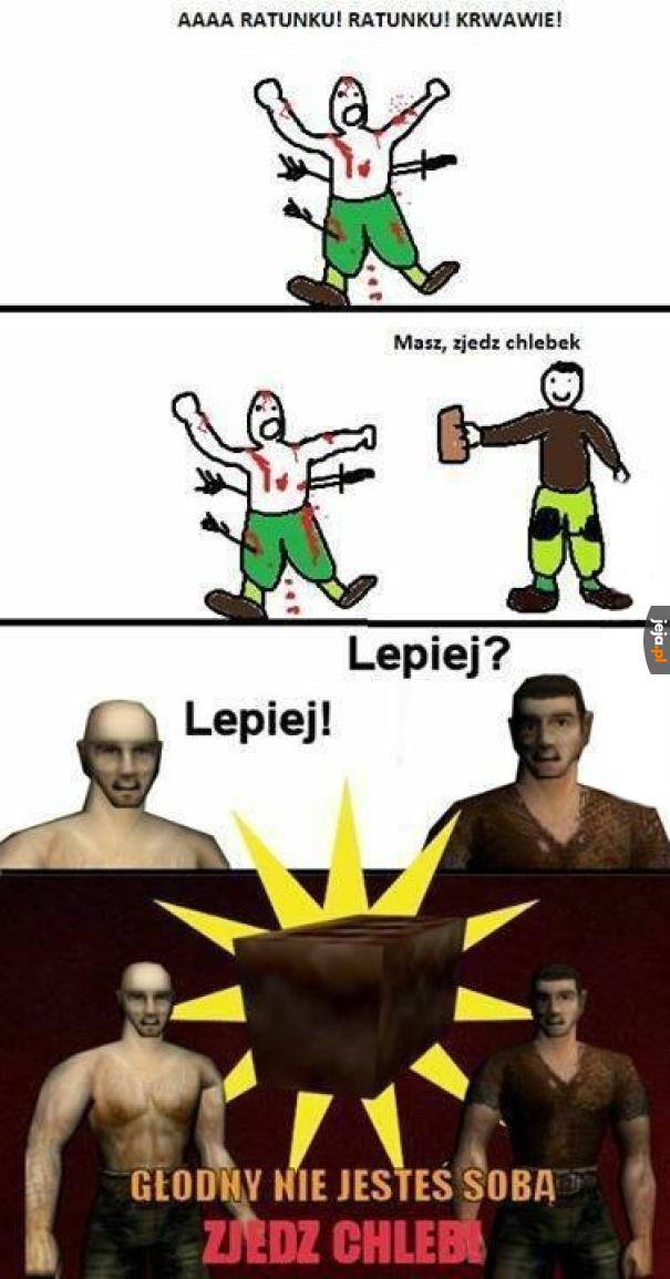 Zjedz chleba, poprawi Ci się!
