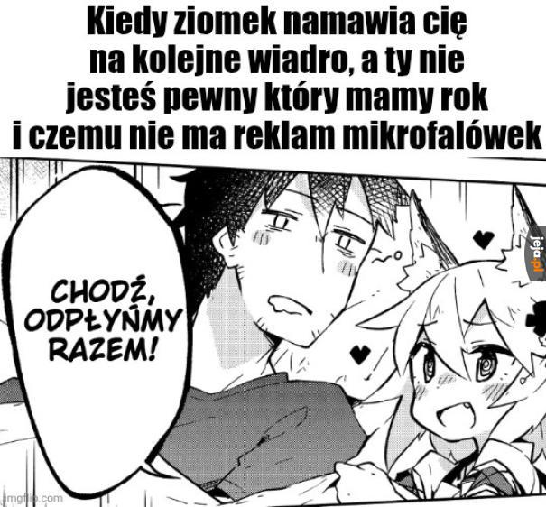 Dobrze, że dziś jest środa, a nie jutro jak wczoraj
