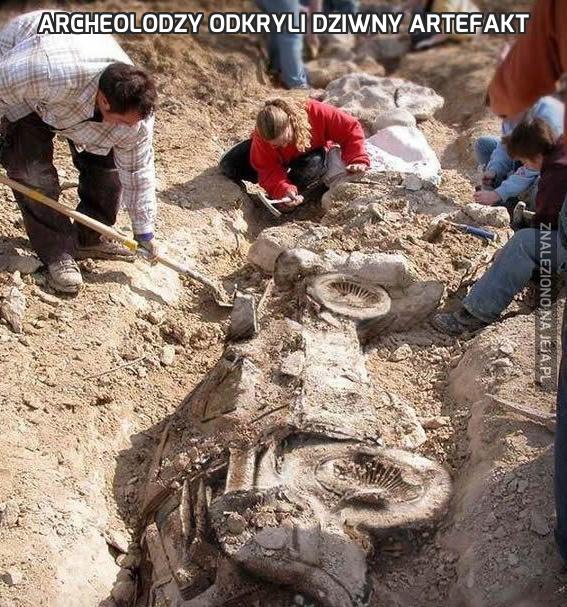 Archeolodzy odkryli dziwny artefakt