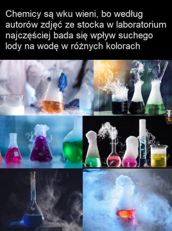 Typowe eksperymenty chemiczne