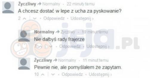 Życzliwy dres w Internecie