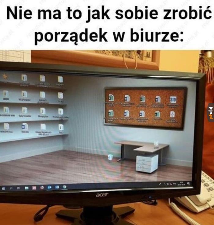 Zdzicho robi porządek po cichu
