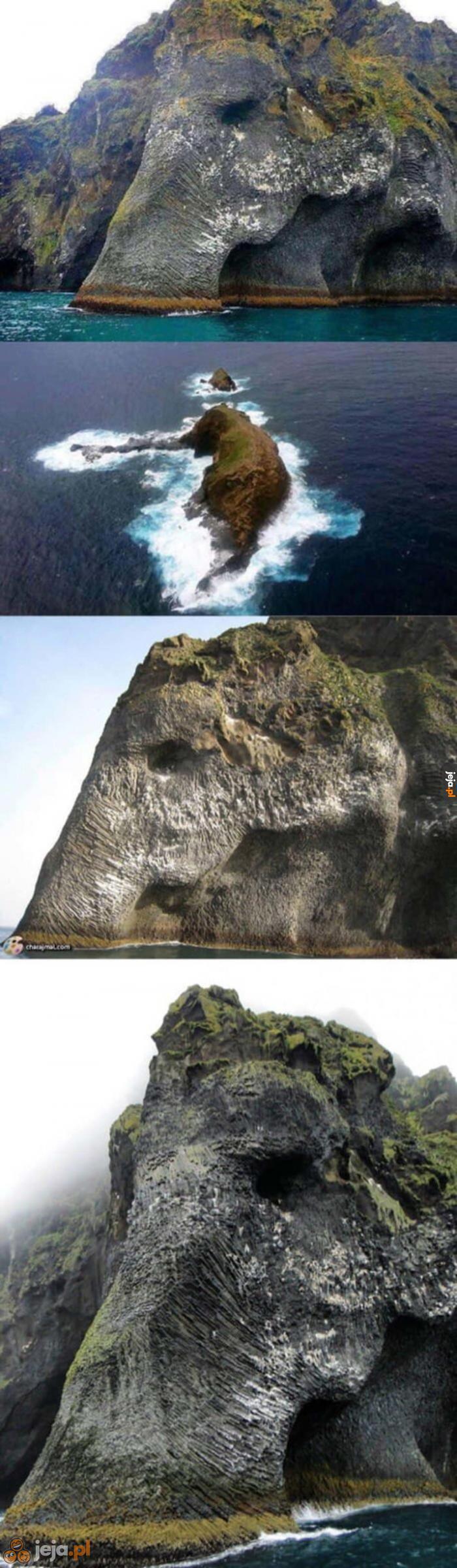 Słoniowa skała, Islandia