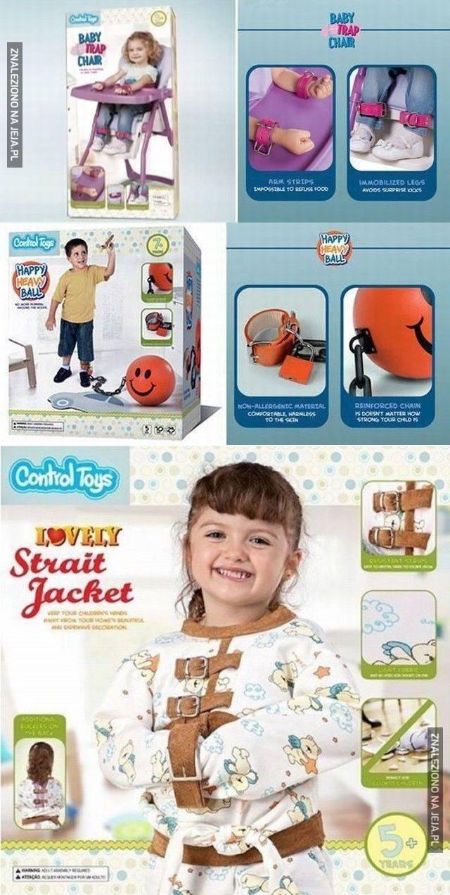 Zabawki dla niegrzecznych dzieci