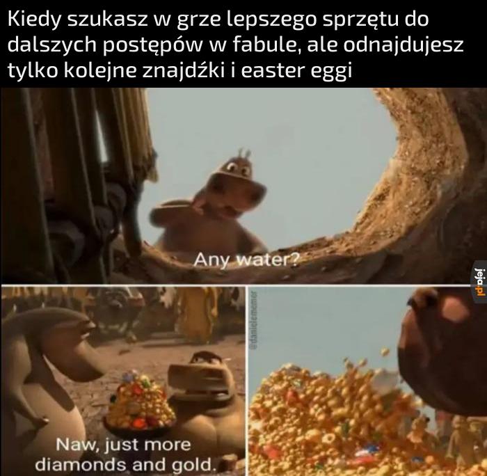 Niezbyt nagradzająca eksploracja