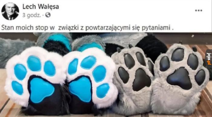 Stopy Leszka w normie
