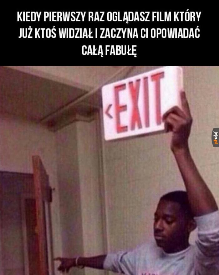 Tu masz wyjście, ziomek