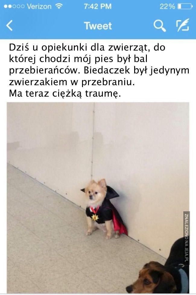 Czuł się niezręcznie, po prostu...
