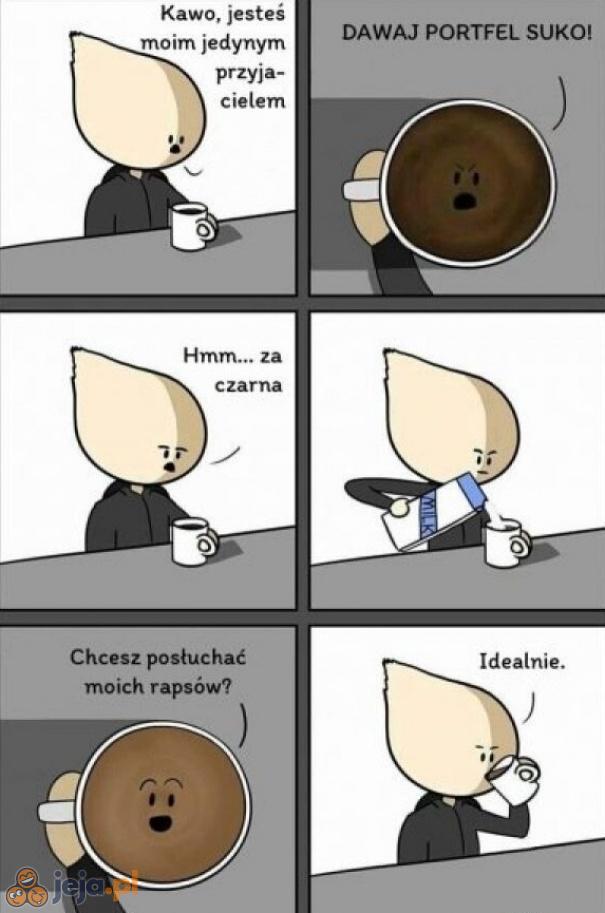 Gdy kawa jest zbyt czarna