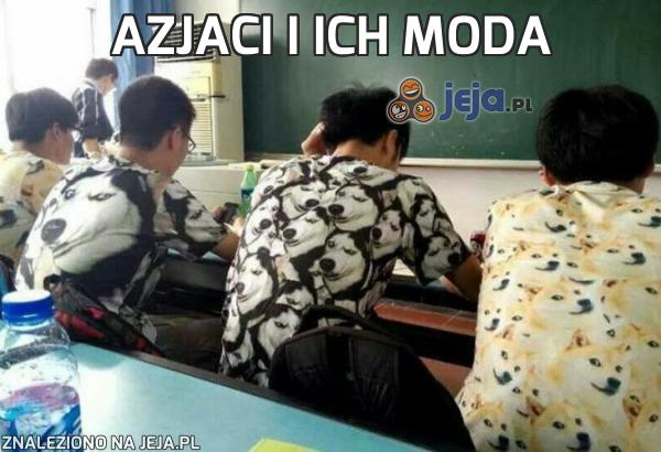 Azjaci i ich moda